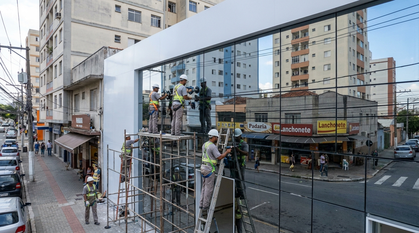 Fechamentos em Vidro em Taboão da Serra‑SP