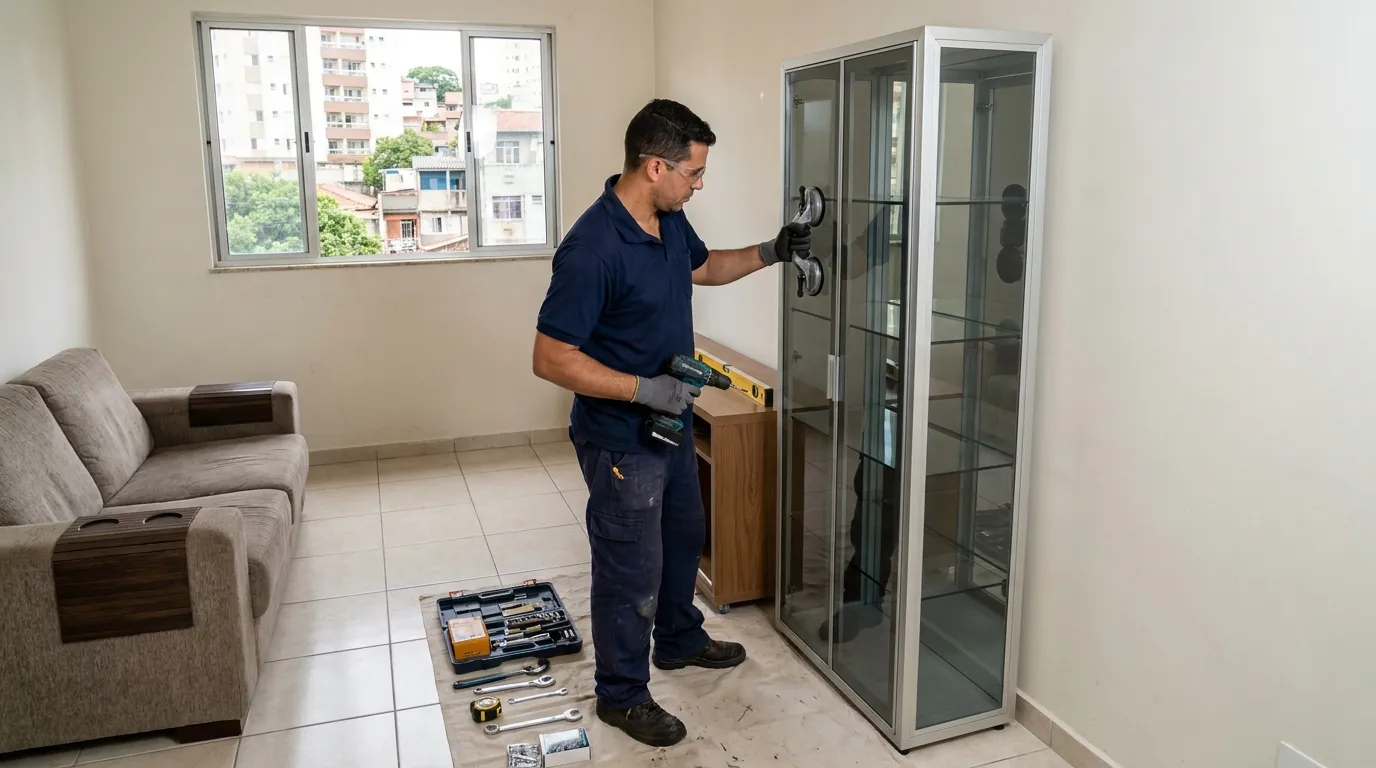Móveis planejados em vidro em Taboão da Serra