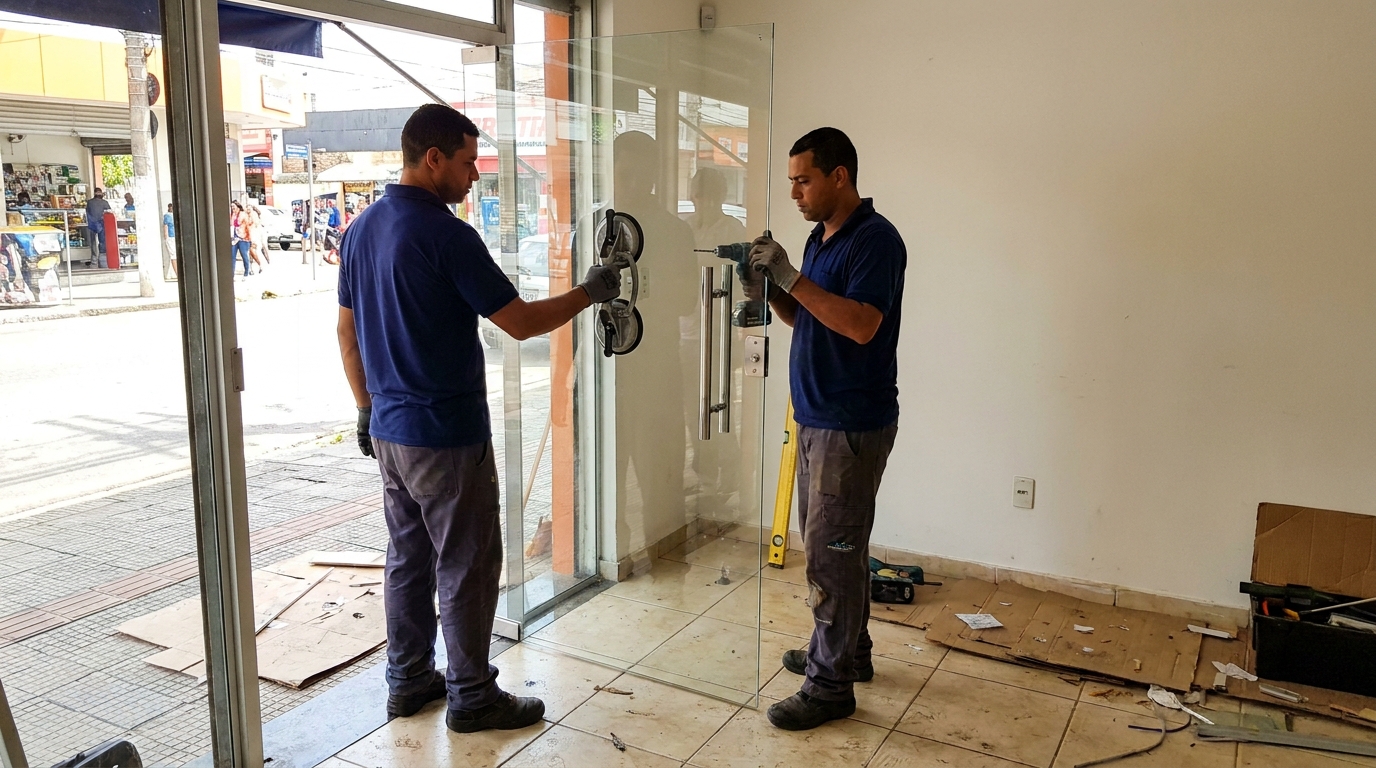 Portas em Vidro em Taboão da Serra‑SP