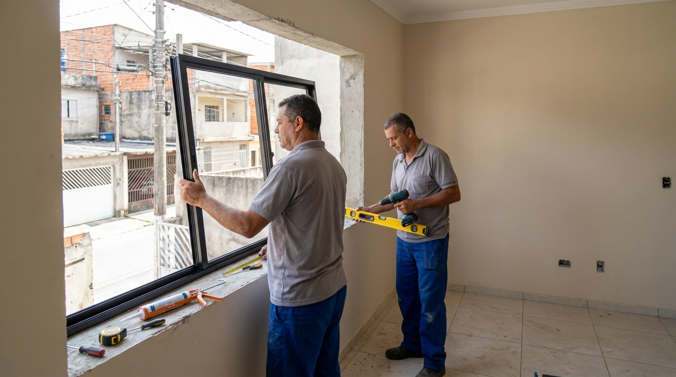 Esquadrias de Alumínio em Taboão da Serra‑SP